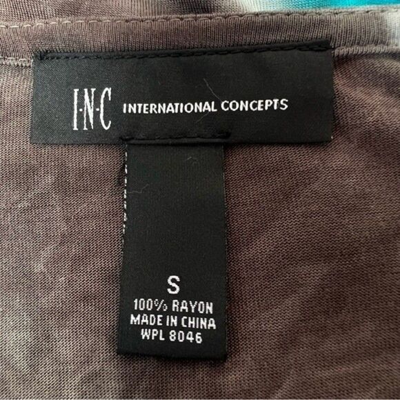 INC International Concepts Ombre Embellished Long Sleeve Top Size S - Picture 6 of 6